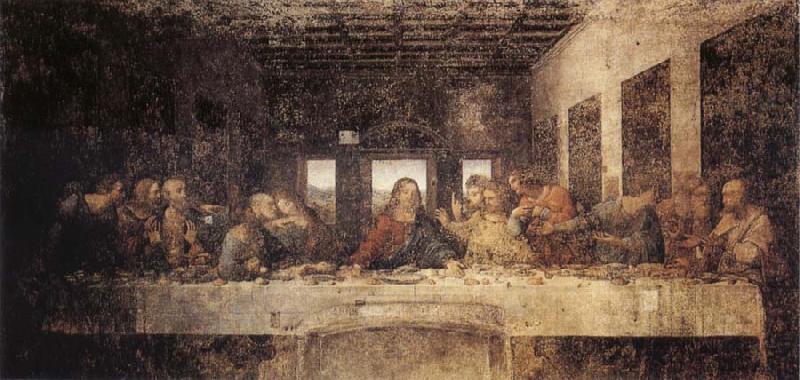Leonardo  Da Vinci Last Supper china oil painting image